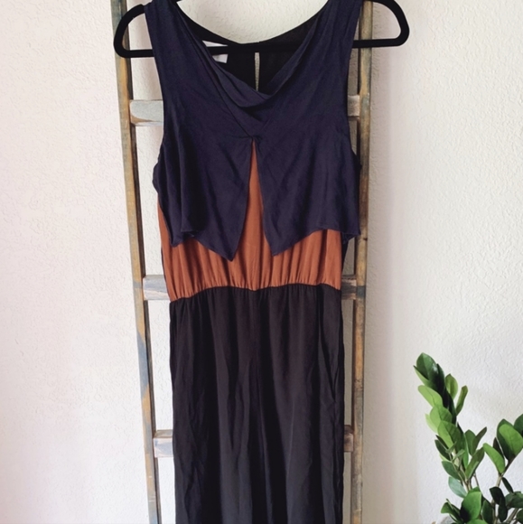 Corey Lynn Calter Colorblock Gaucho Jumpsuit XS - Picture 3 of 9